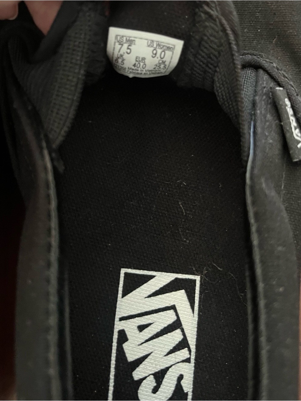 Vans Platform Glow in the Dark Black Slip-On Sneakers with Colorful Graphics - Picture 6 of 7